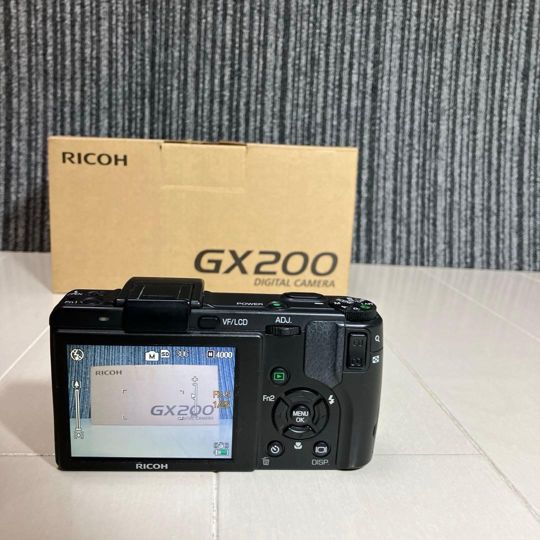 RICOH GX200 デジタルカメラ 本体 動作確認済