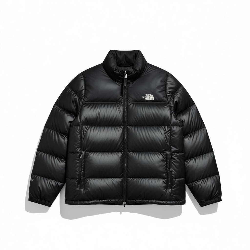 ダウンジャケット ブラック ノースフェイス 黒ヌプシ NUPTSE DOWN