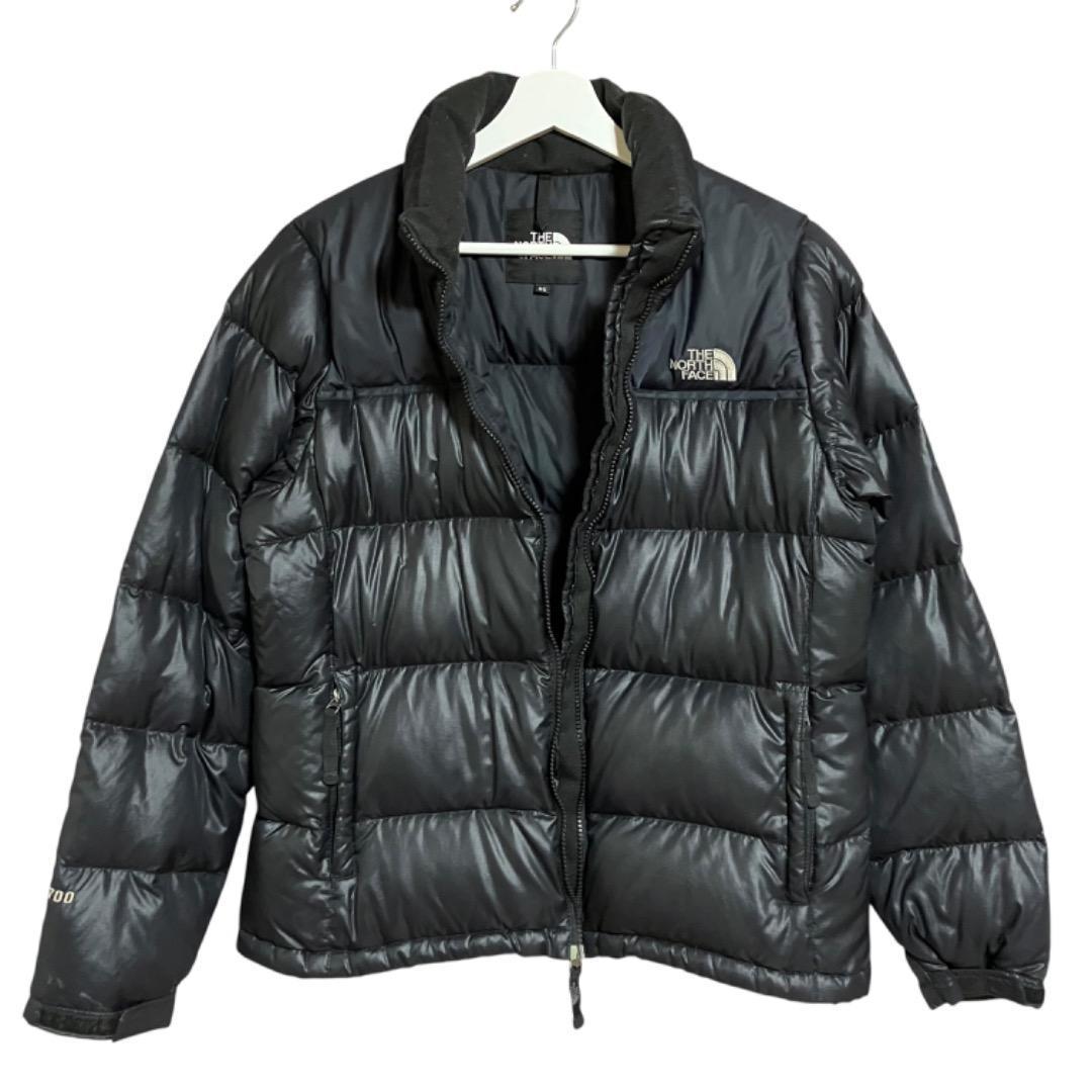 ダウンジャケット ブラック ノースフェイス 黒ヌプシ NUPTSE DOWN