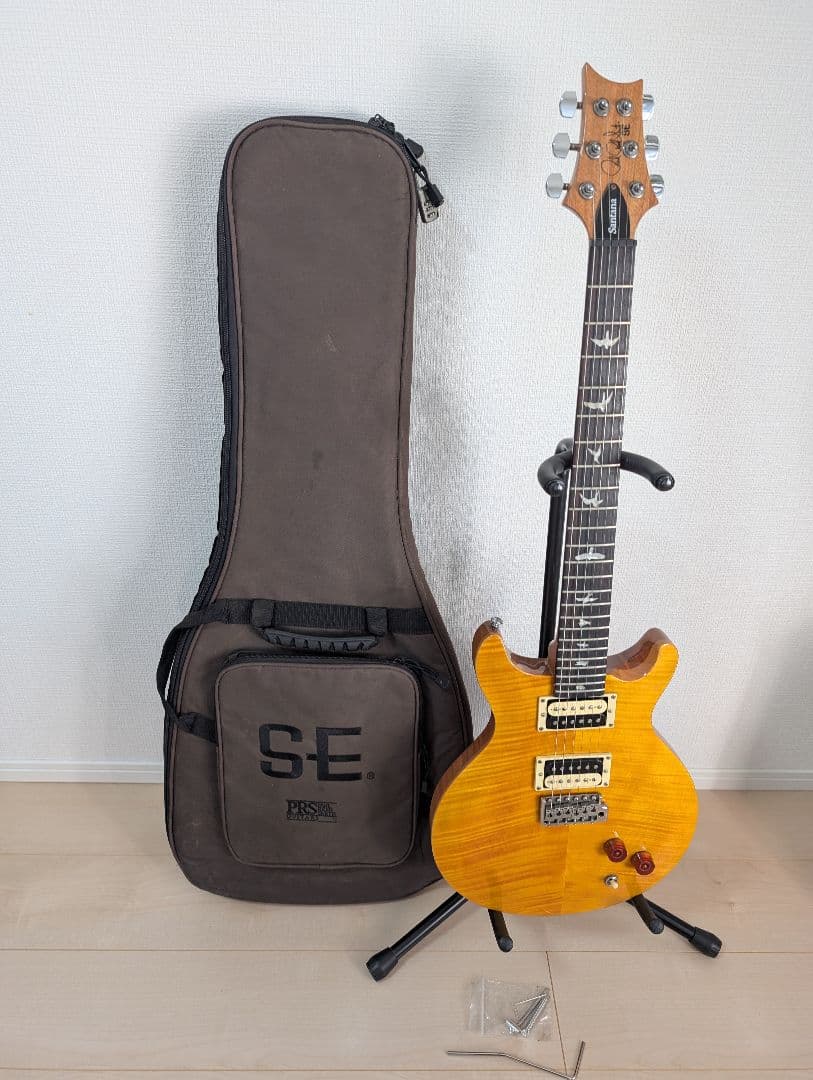 【美品・動作良好】PRS SE SANTANA YELLOW