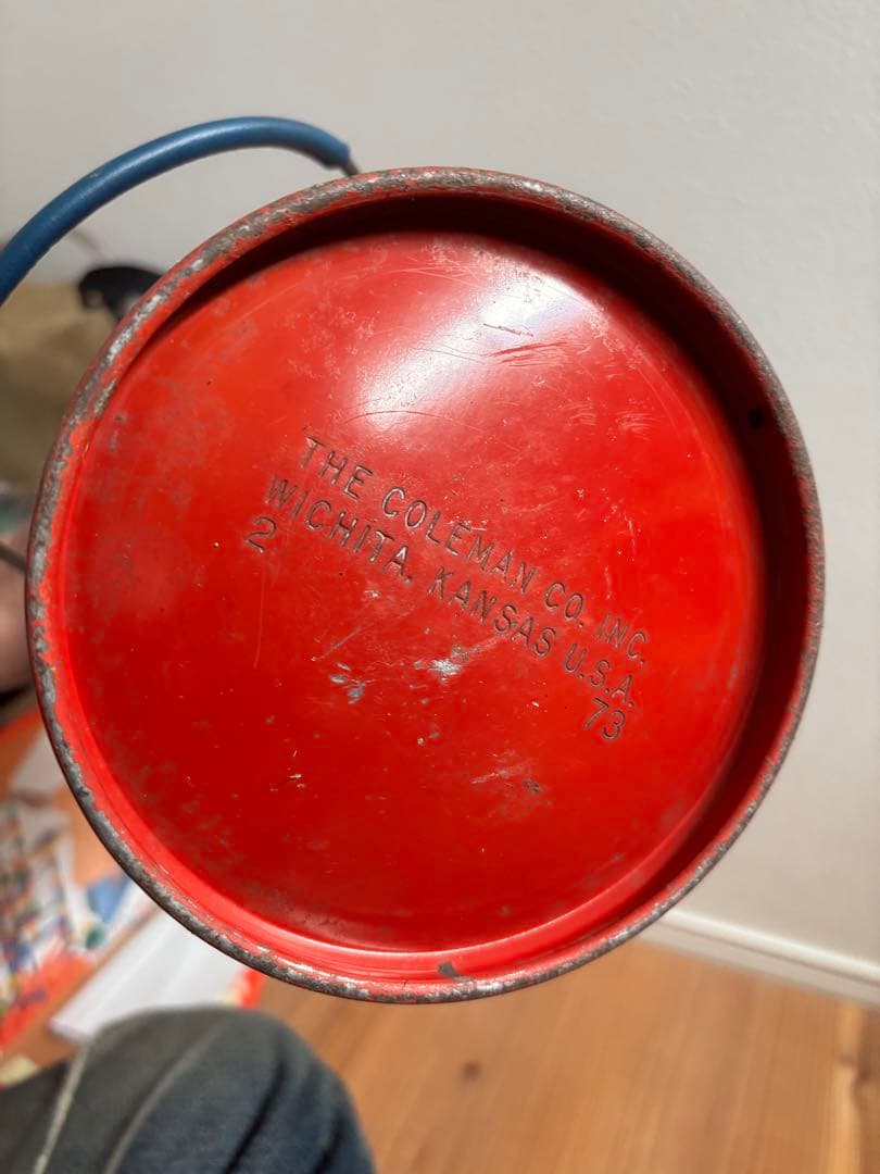 Coleman ランタン　ケース付き　200a ビンテージ　オールドコールマン