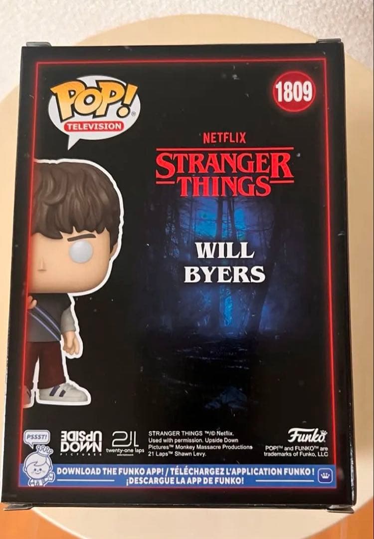 funko pop ストレンジャーシングス　覚醒　ウィル　1809 レア