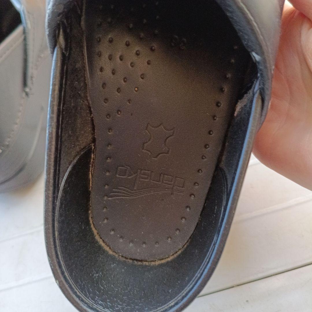 DANSKOダンスコ ブラック クロッグサンダル36