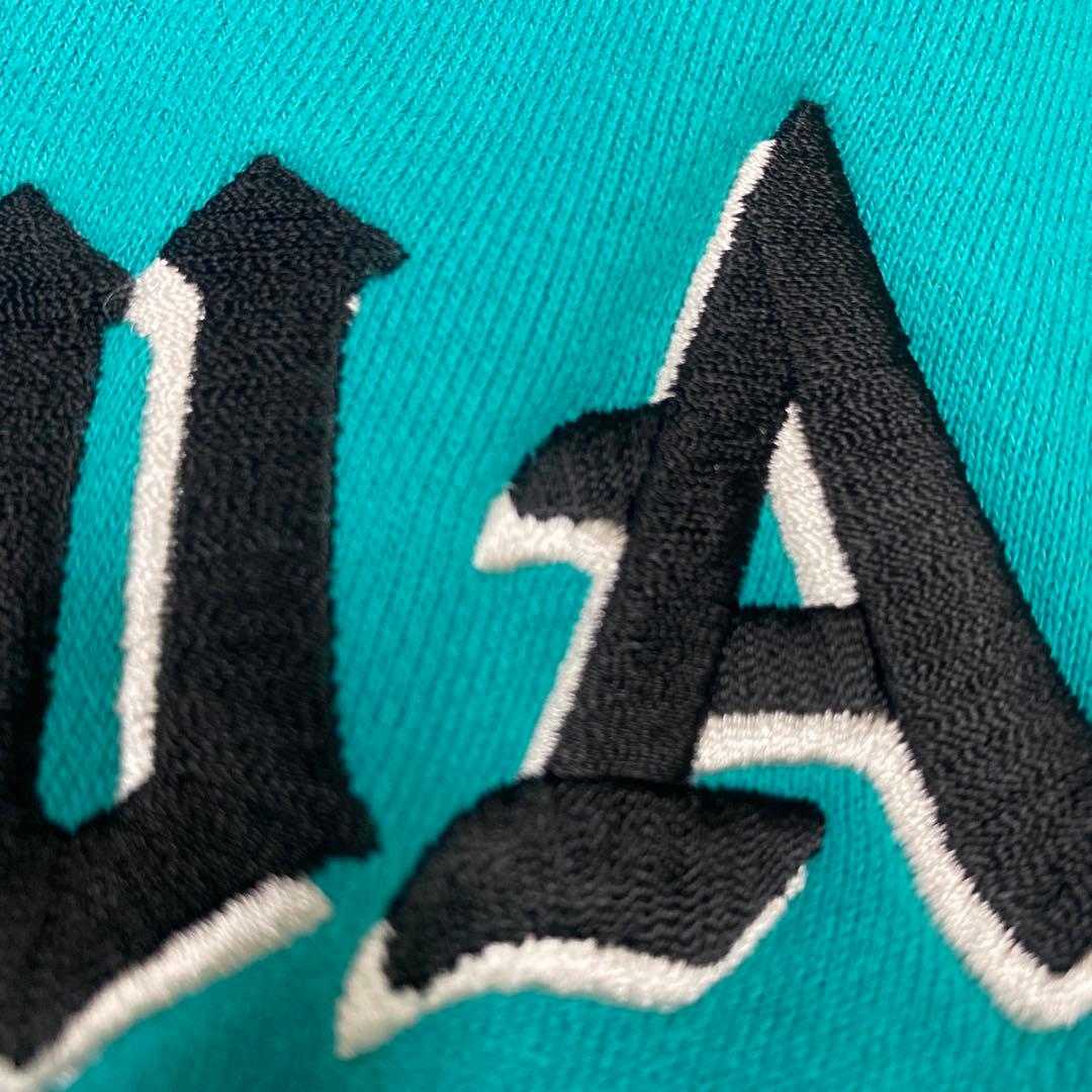 ワコマリア ミドルウエイト フーディー ターコイズ Lパーカーティファニーブルー