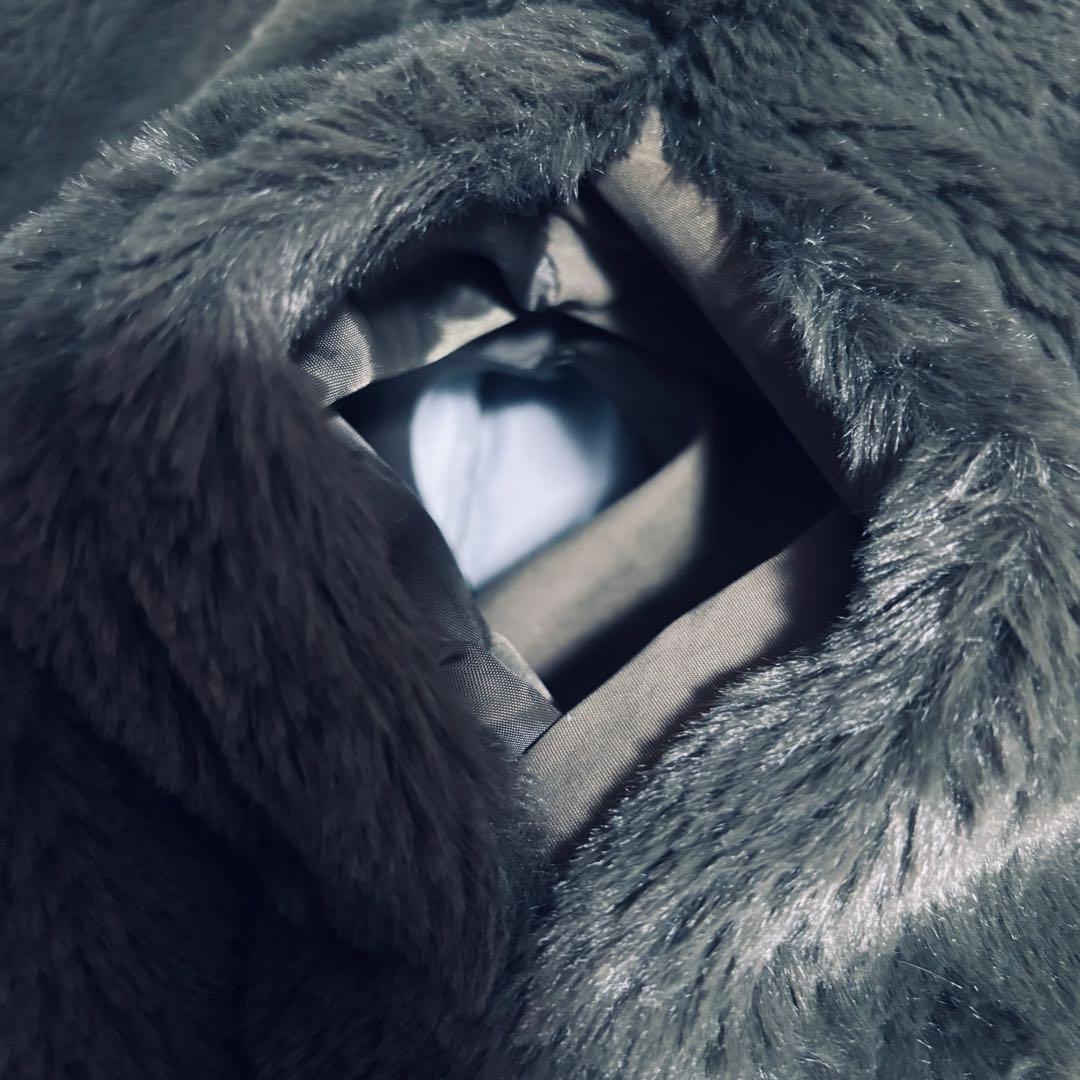 SCOT CLUB ヤマダヤ｜カーキ ダウンベスト エコファー フレア フード