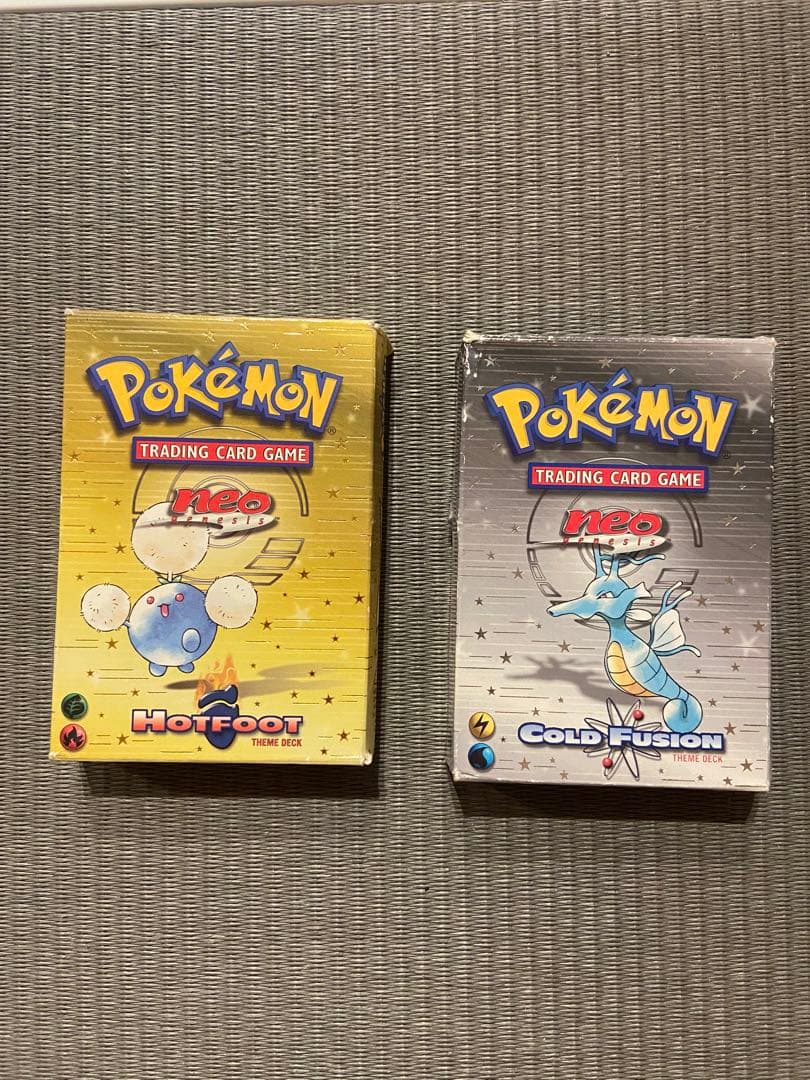 超希少　ポケモンカードneo 旧裏　スターターデッキ2セット 最終値下げ