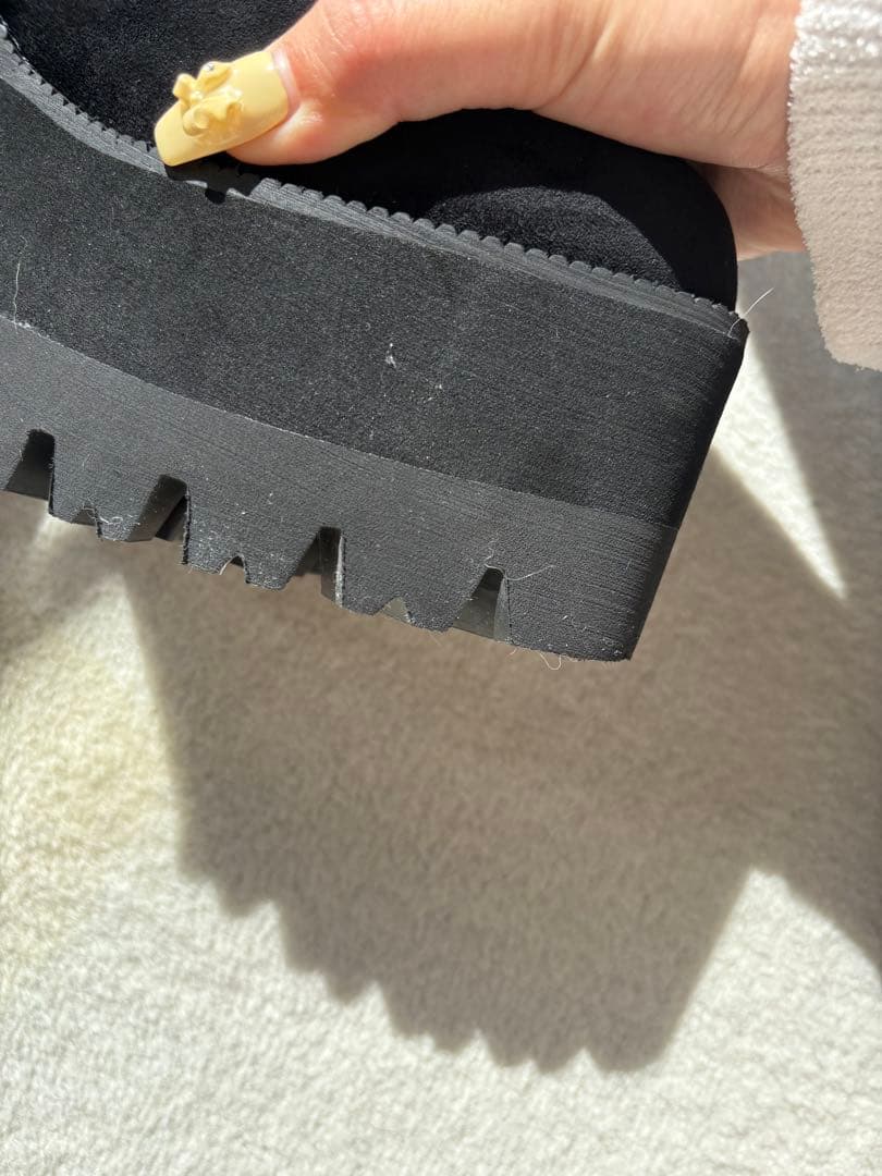 EMODA スクエアタンクロングブーツ