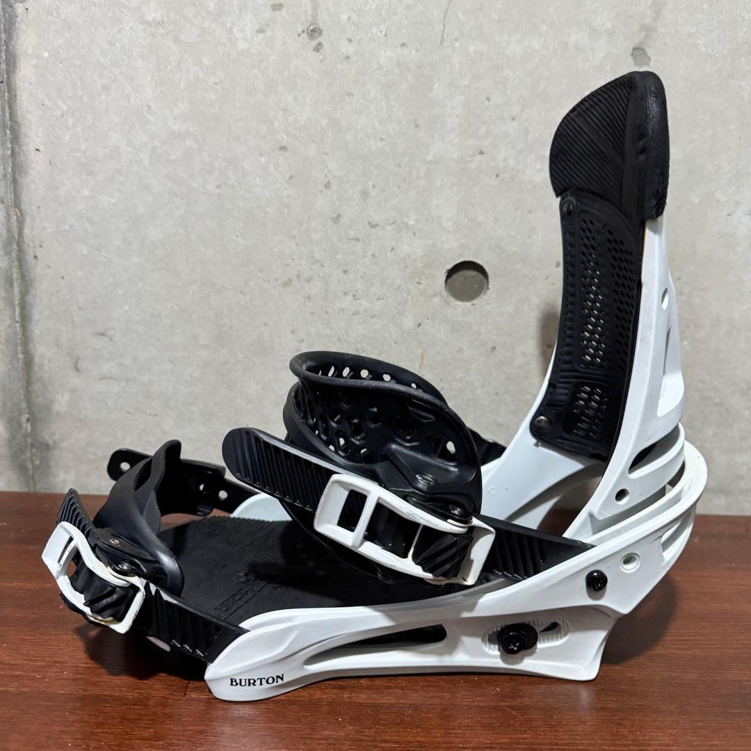 BURTON MALAVITA ホワイト スノーボードビンディング　21-22