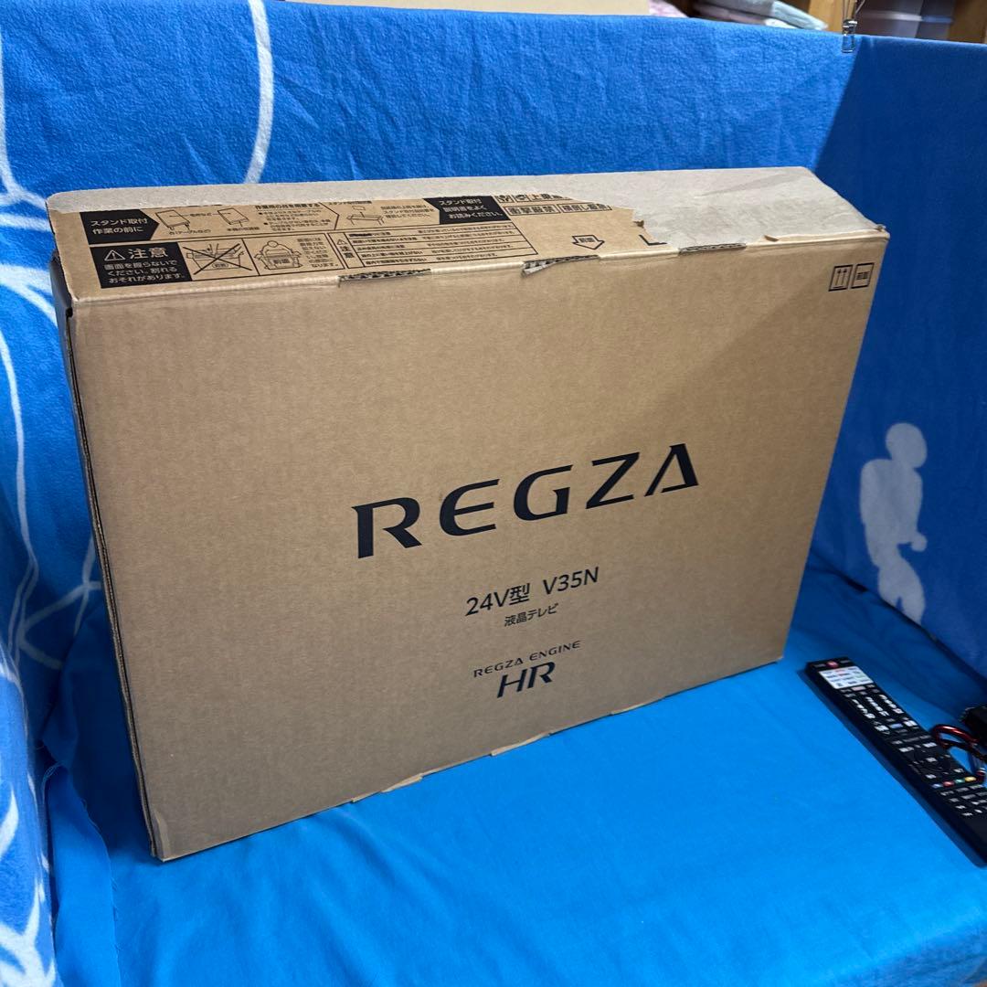 TOSHIBA REGZA 24V型　2024年製