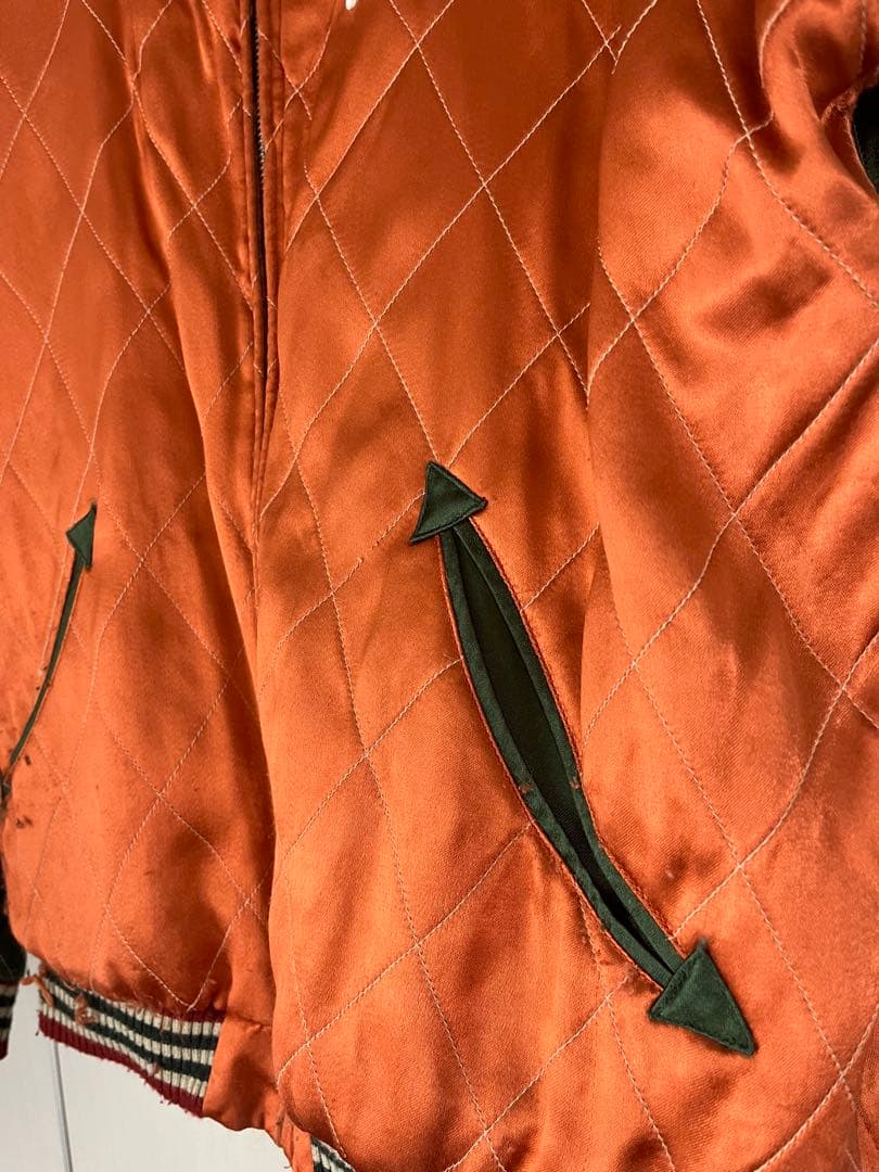 スカジャン/花魁/舞妓/吉原/有楽/刺繍