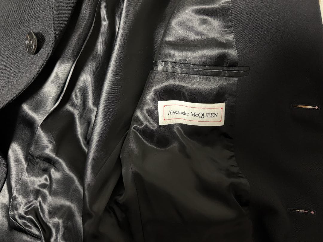 れ*い様 24AW マックイーン ロングジャケット サラバートン