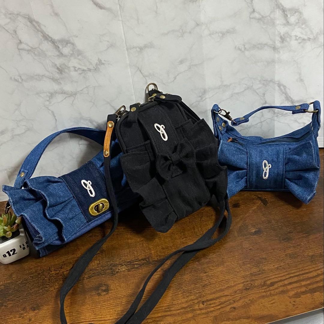 専用※Ｎｏ.49 デニムリメイク【お財布.スマホショルダー.バッグ】ハンドメイド