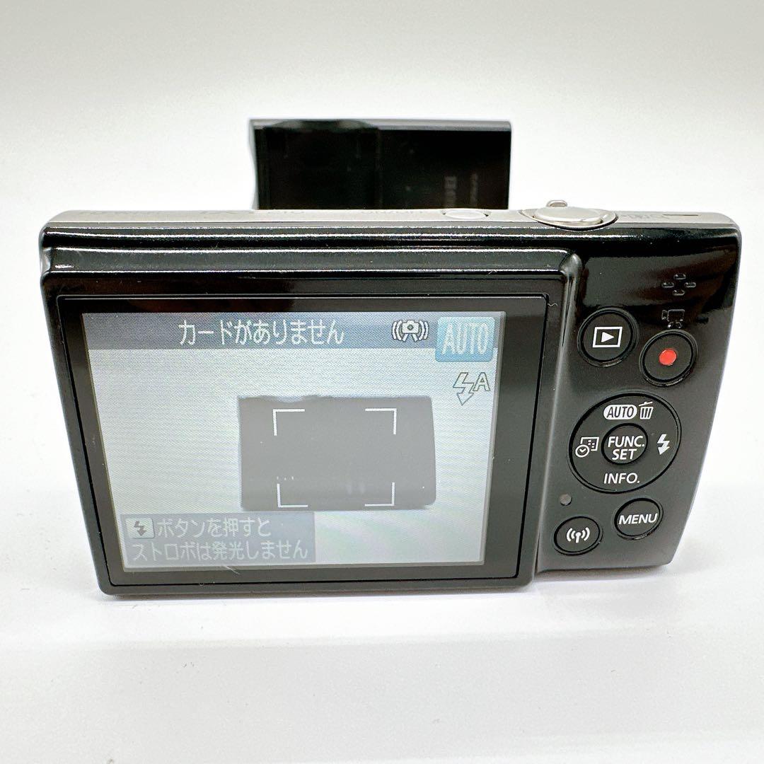 キヤノン CANON IXY 210 ブラック コンデジ カメラ オールド 黒
