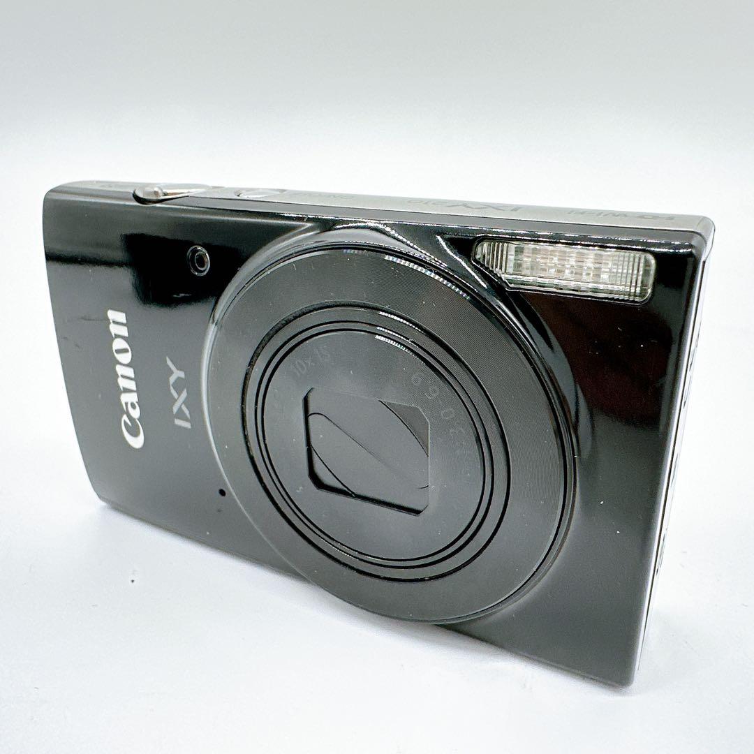 キヤノン CANON IXY 210 ブラック コンデジ カメラ オールド 黒