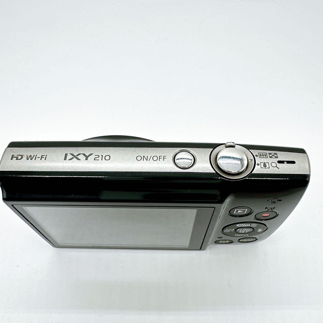 キヤノン CANON IXY 210 ブラック コンデジ カメラ オールド 黒