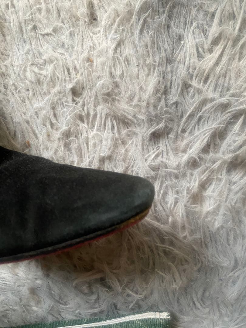 クリスチャンルブタンchristian rouboutin スェードロングブーツ