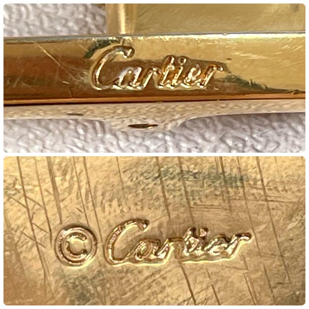 極美品✨カルティエ　ベルト　タンクドゥ　アルディロン　ゴールド金具　黒