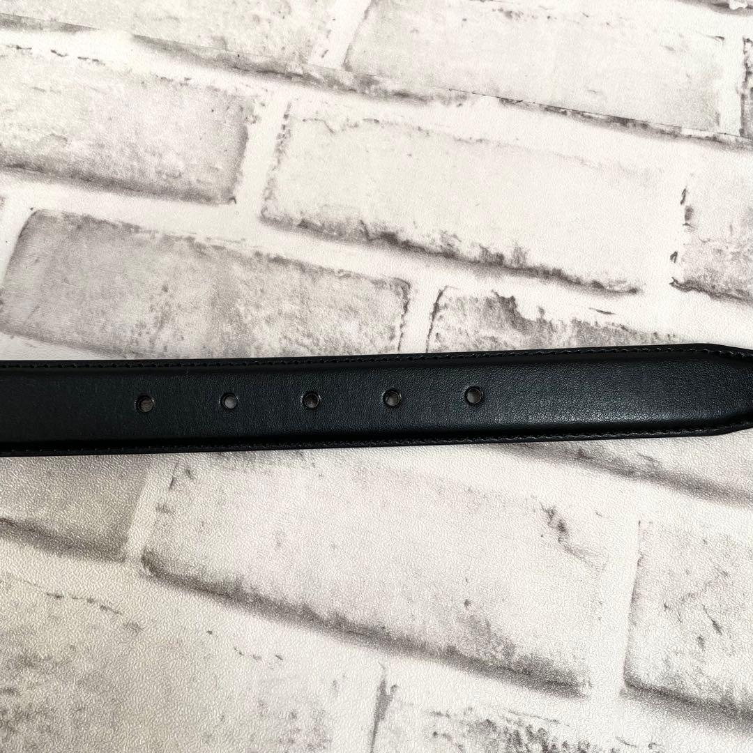 極美品✨カルティエ　ベルト　タンクドゥ　アルディロン　ゴールド金具　黒