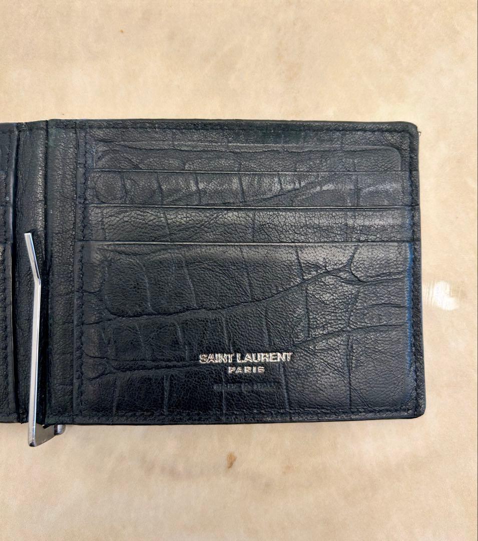 Yves Saint Laurent イヴサンローラン マネークリップカサンドラ