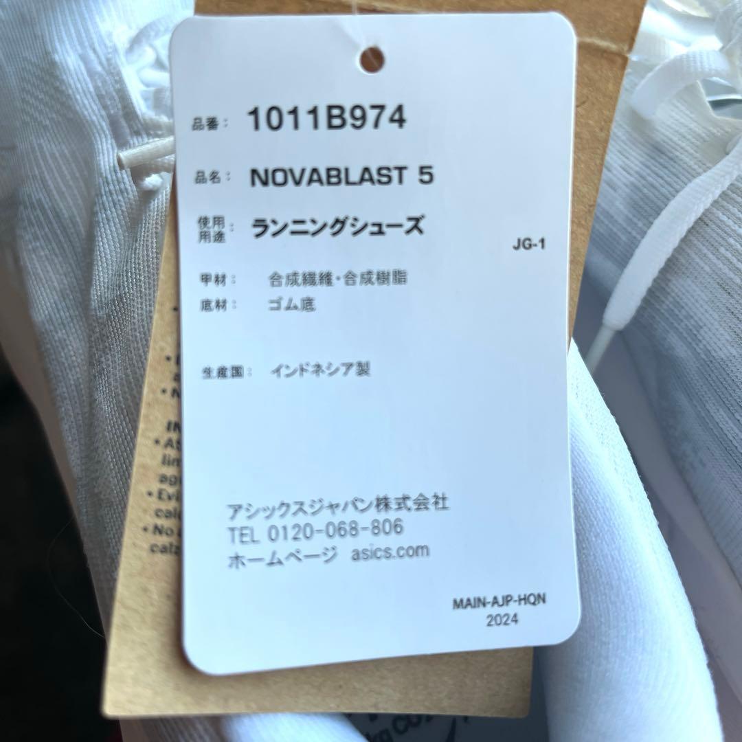 ASICS ランニングシューズ　25.5㎝
