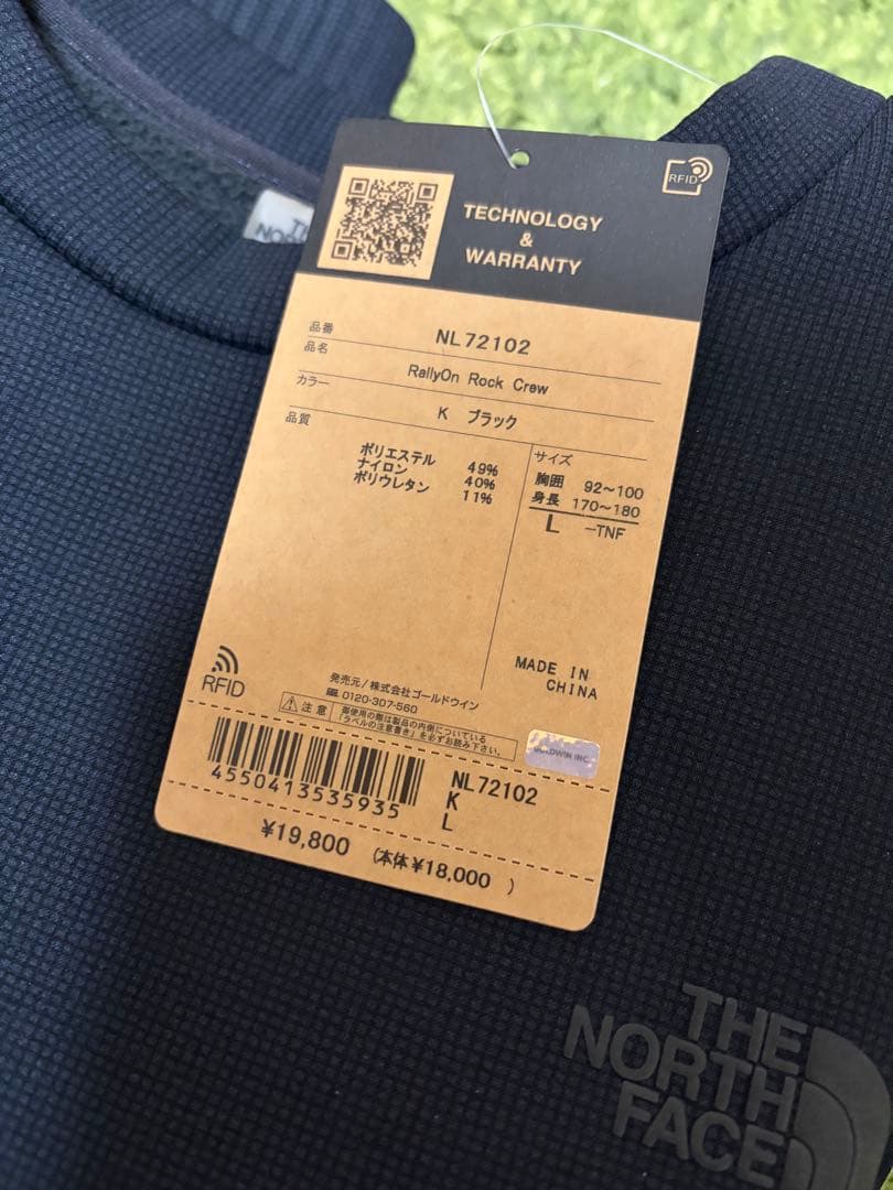 トップス THE NORTH FACE NL72102 RallyOn Rock Crew