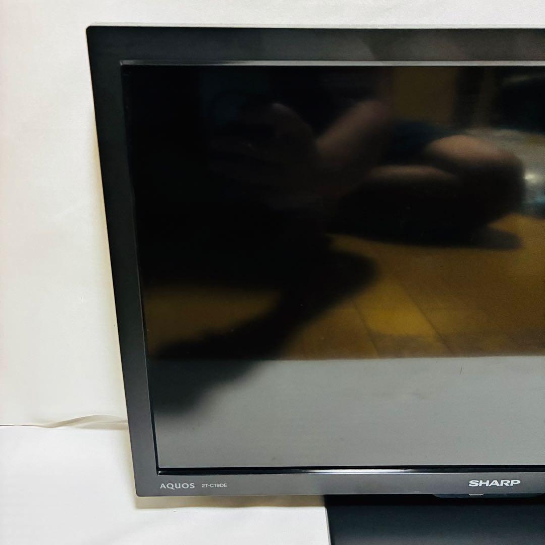 SHARP AQUOS 19型 液晶テレビ 2T-C19DE 22年製