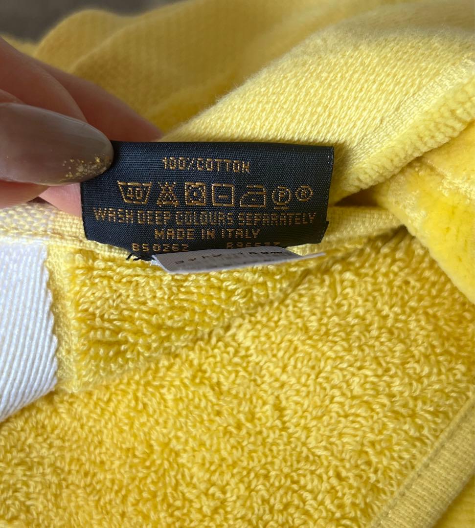 ミロチュ　LOUIS VUITTON ルイヴィトン　ビーチタオル　イエロー