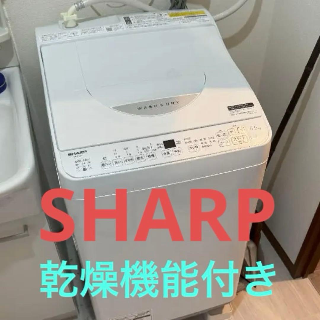2024年製 SHARP 縦型洗濯機 ES-TX6H