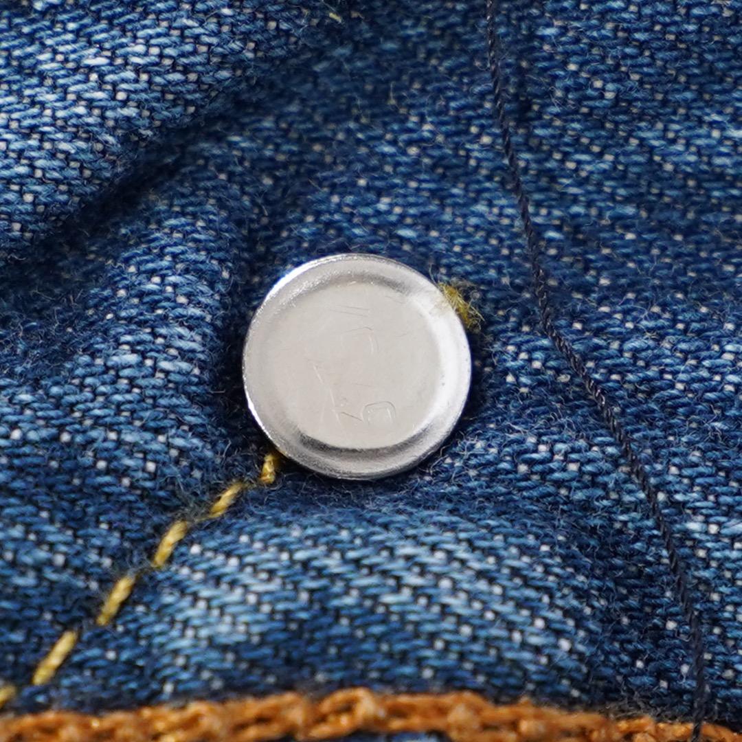 リーバイス501 Levis W33 ハチノス 青 ヒゲ 古着 17920