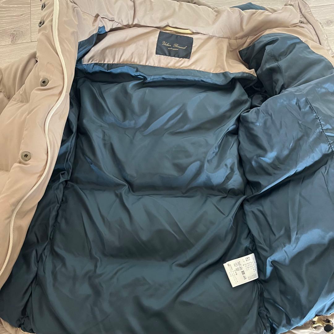 アーバンリサーチ ナンガ ダウンジャケット レディース ベージュ系 nanga