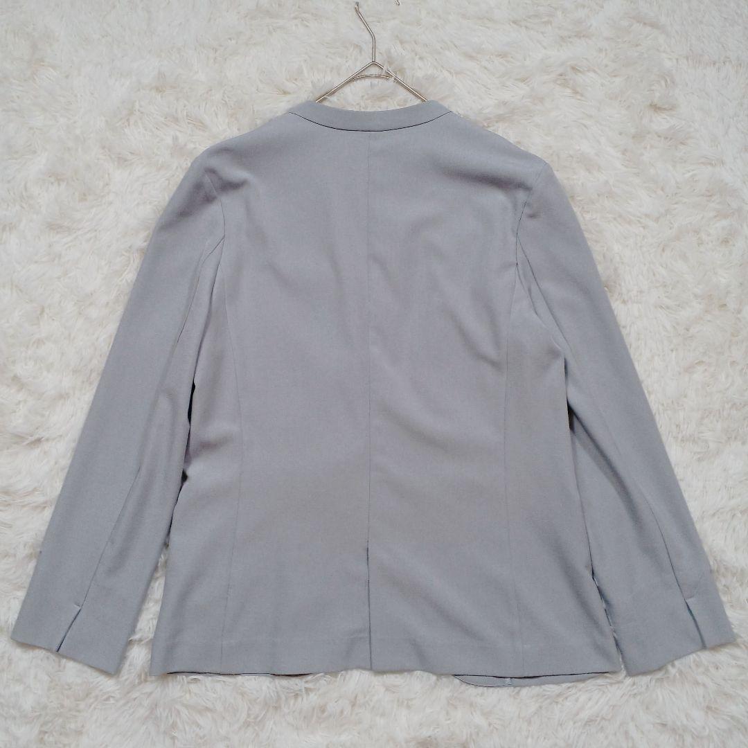 23SS/any sis エニースィス パンツスーツセット ノーカラー グレー