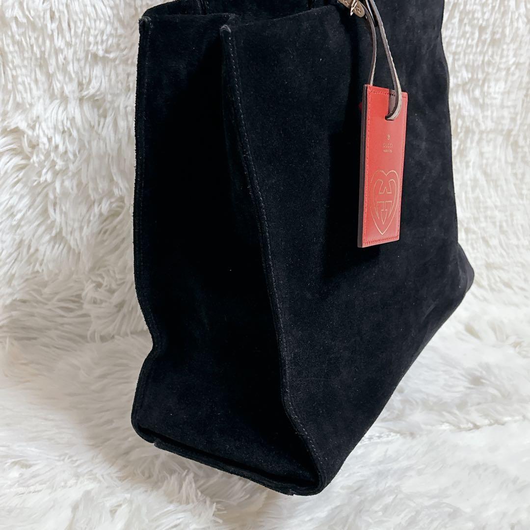 GUCCI（グッチ） スエードバッグ　グッチタグ付