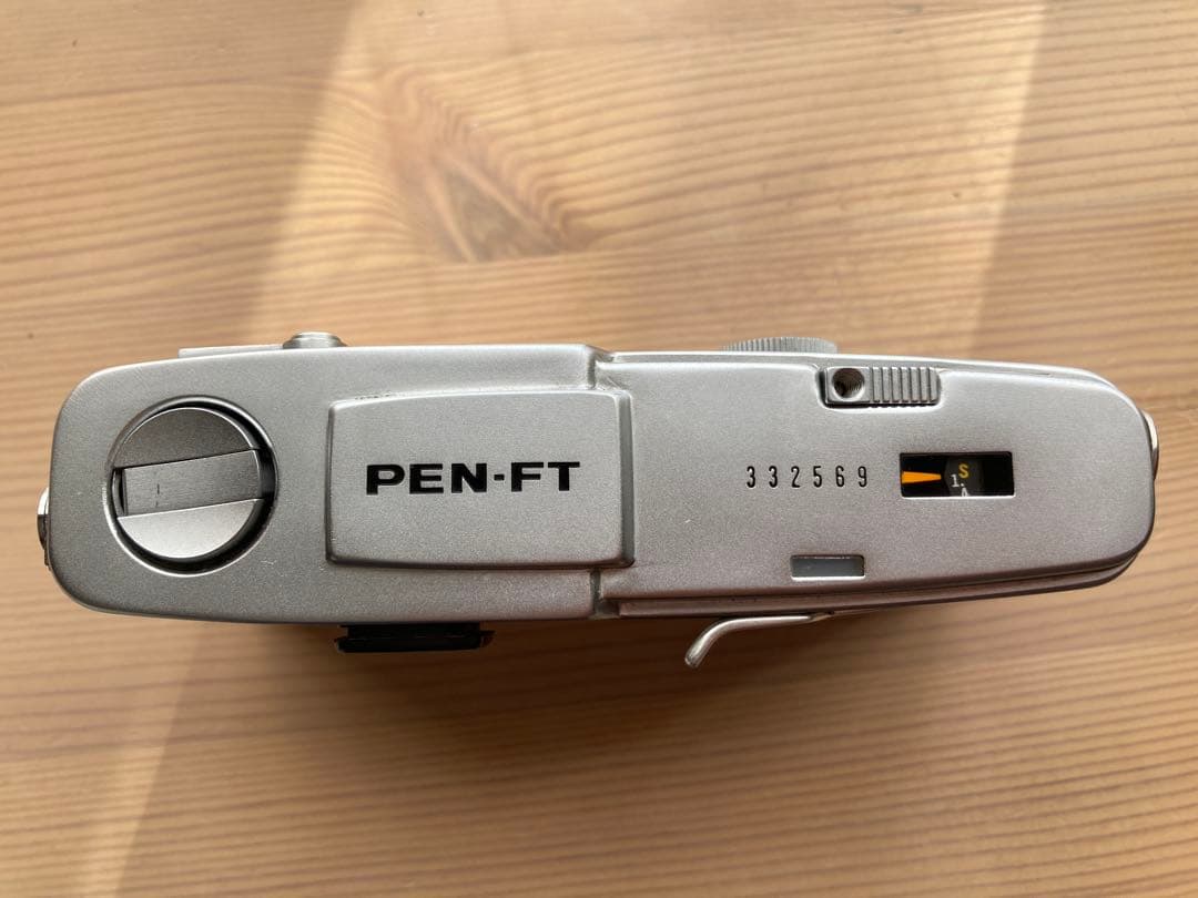 【難あり】OLYMPUS-PEN FTとG.ZUIKO 40mm F1.4レンズ