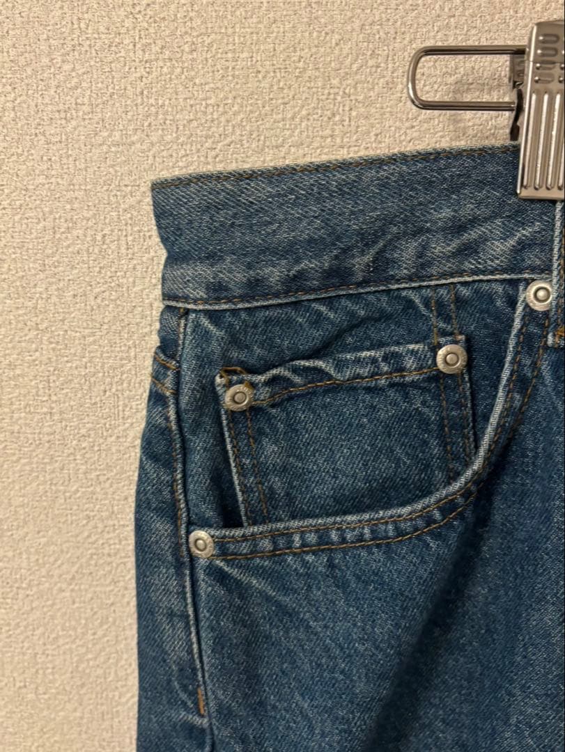 【美品】stussy ブルー デニム ジーンズ L