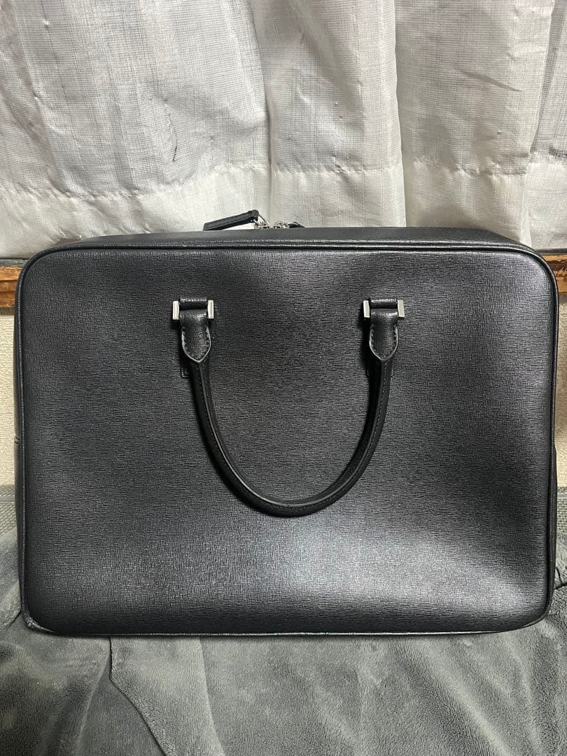AUCENTIC イタリアンサフィアーノレザー ブリーフケース