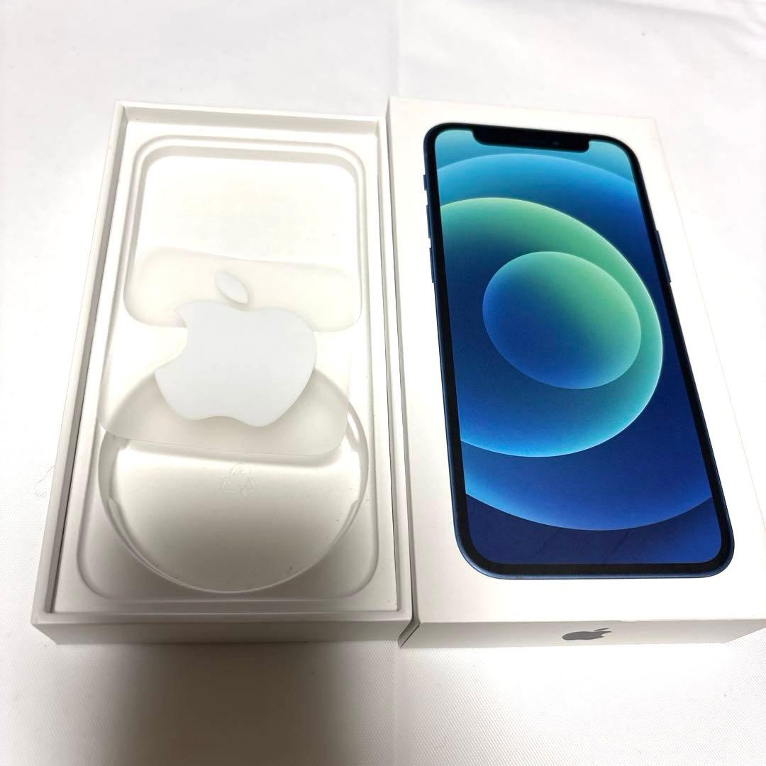 Apple iPhone 12 mini ブルー 本体　ジャンク品箱付き
