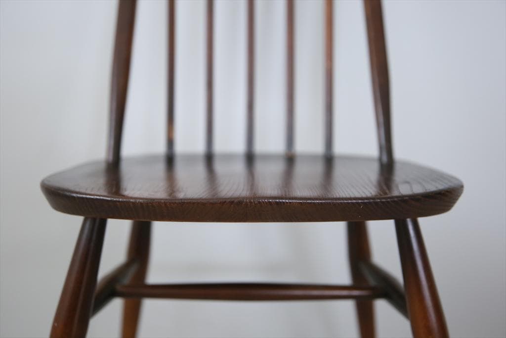 英国アンティークアーコールクエーカーチェア/ダイニングイス(89-115-2)