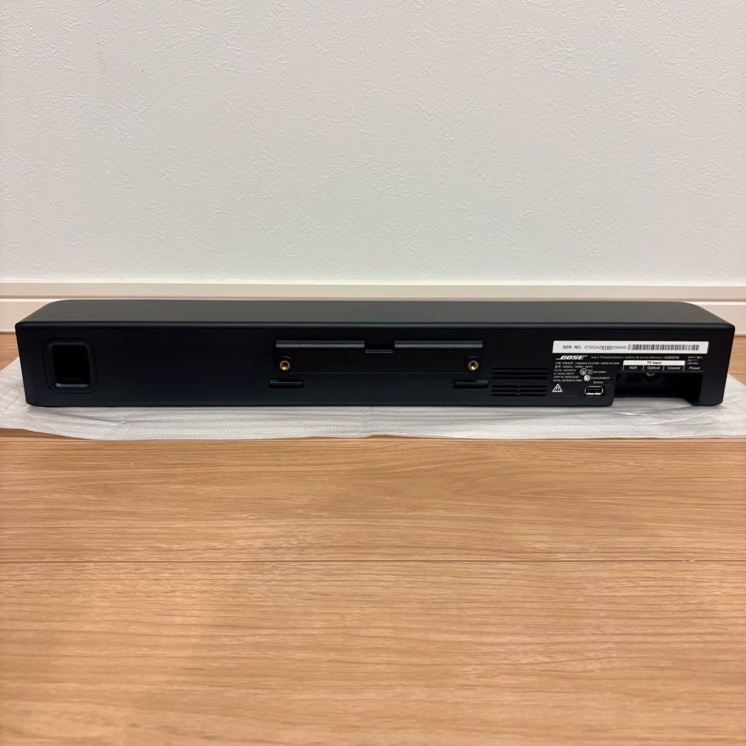 ほぼ未使用 BOSE ボーズ solo5 TV サウンドシステム　SOUND
