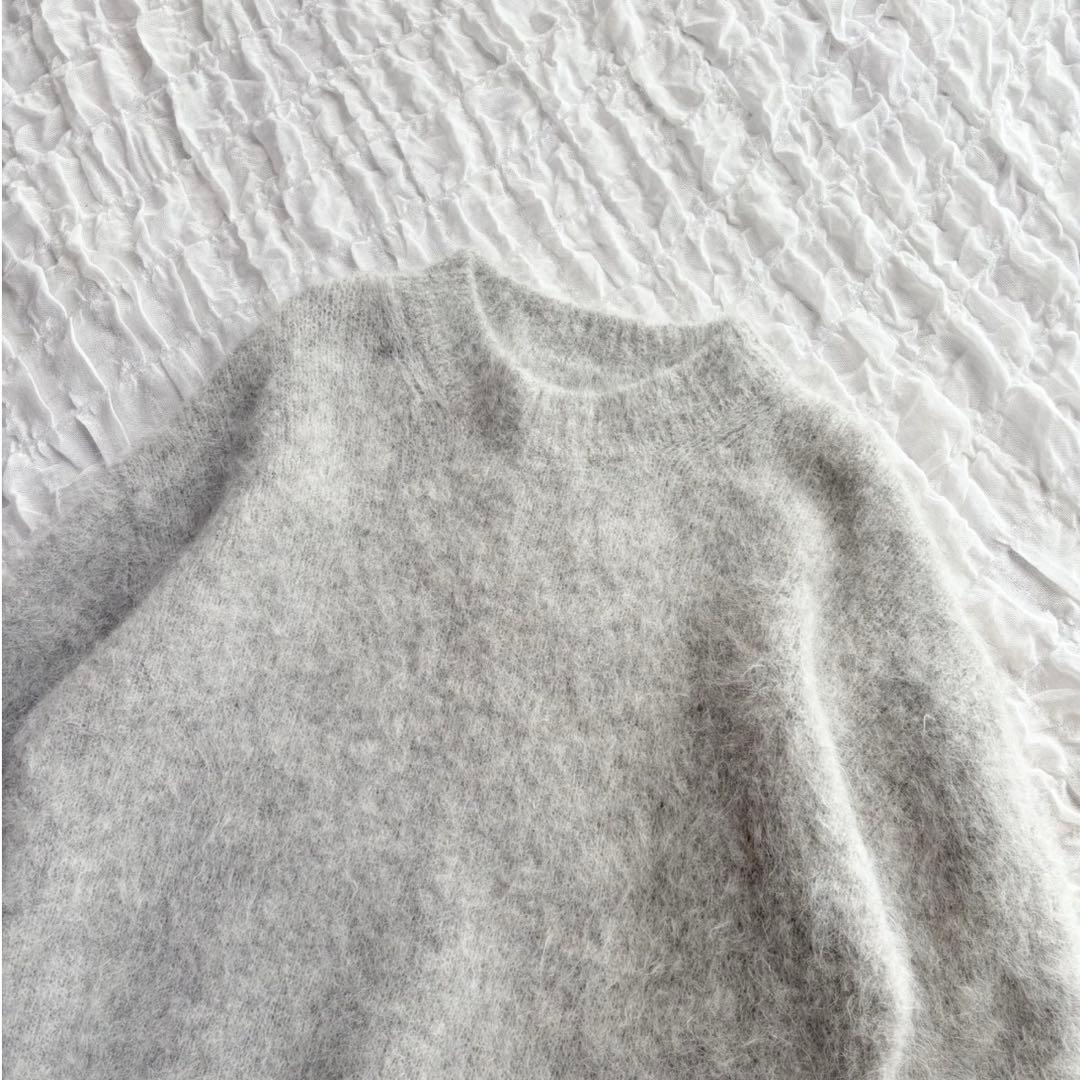 【1度着用のみ美品】 ジプソフィア アルパカシャギープルオーバー 近年モデル