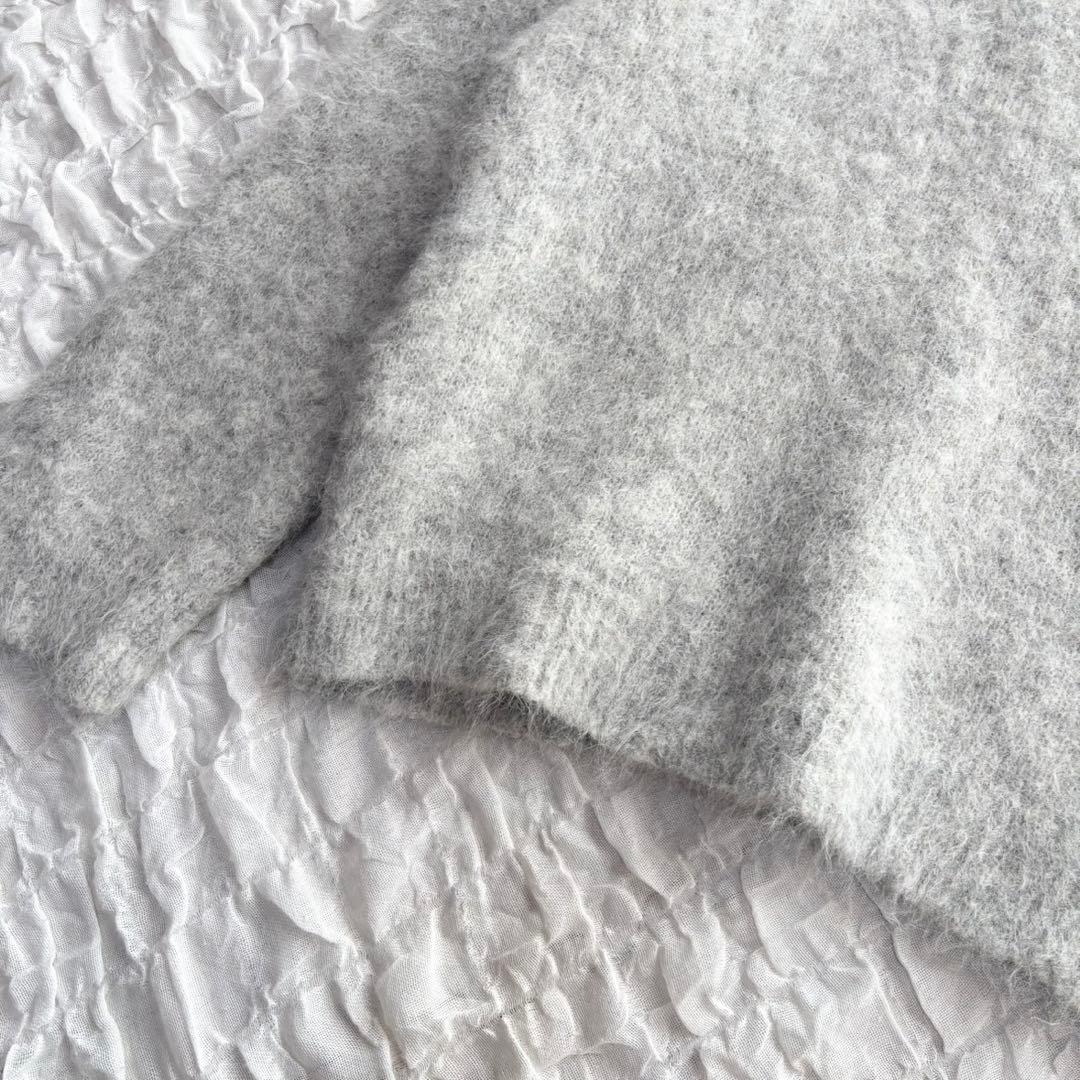 【1度着用のみ美品】 ジプソフィア アルパカシャギープルオーバー 近年モデル