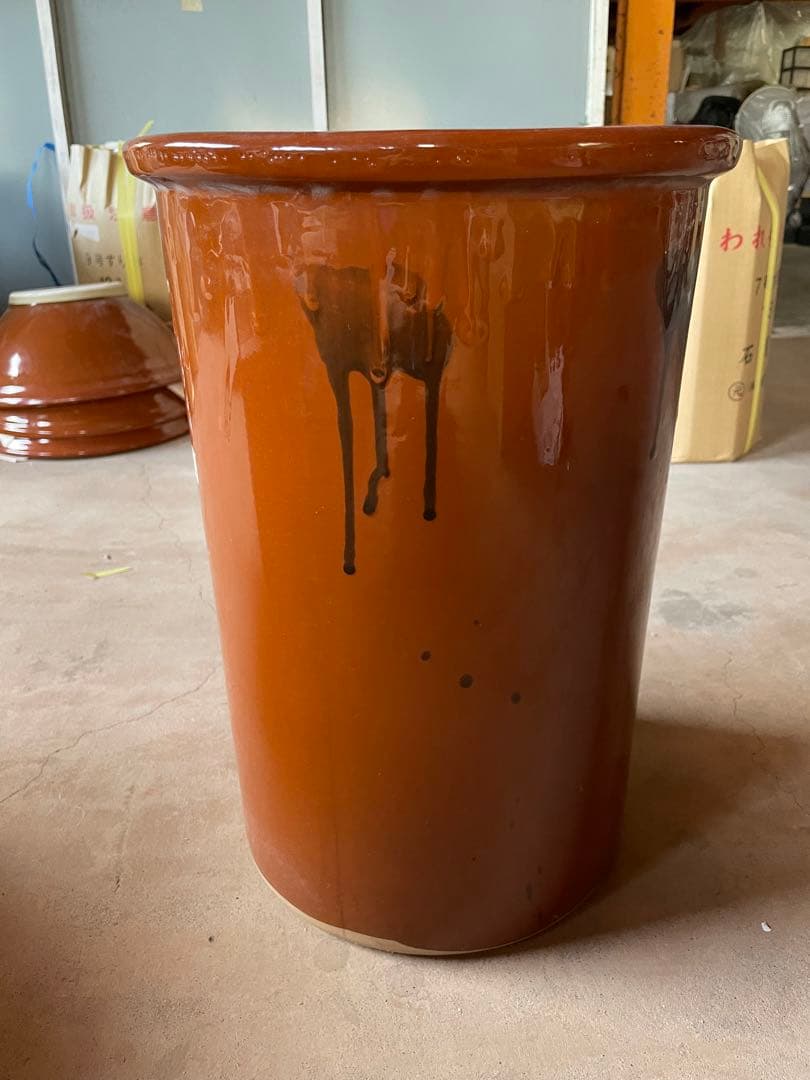 蓋なし　味噌瓶　14.4ℓ