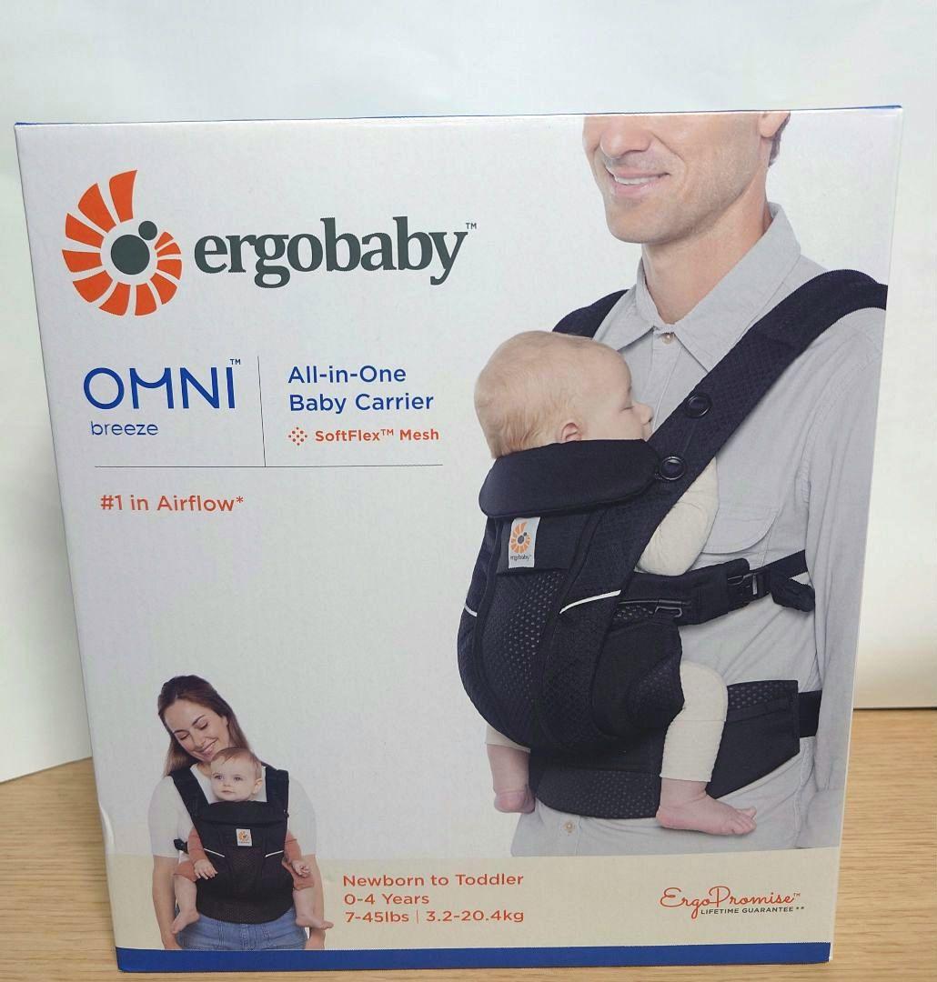 ergobaby OMNI breeze 抱っこ紐 オニキスブラック