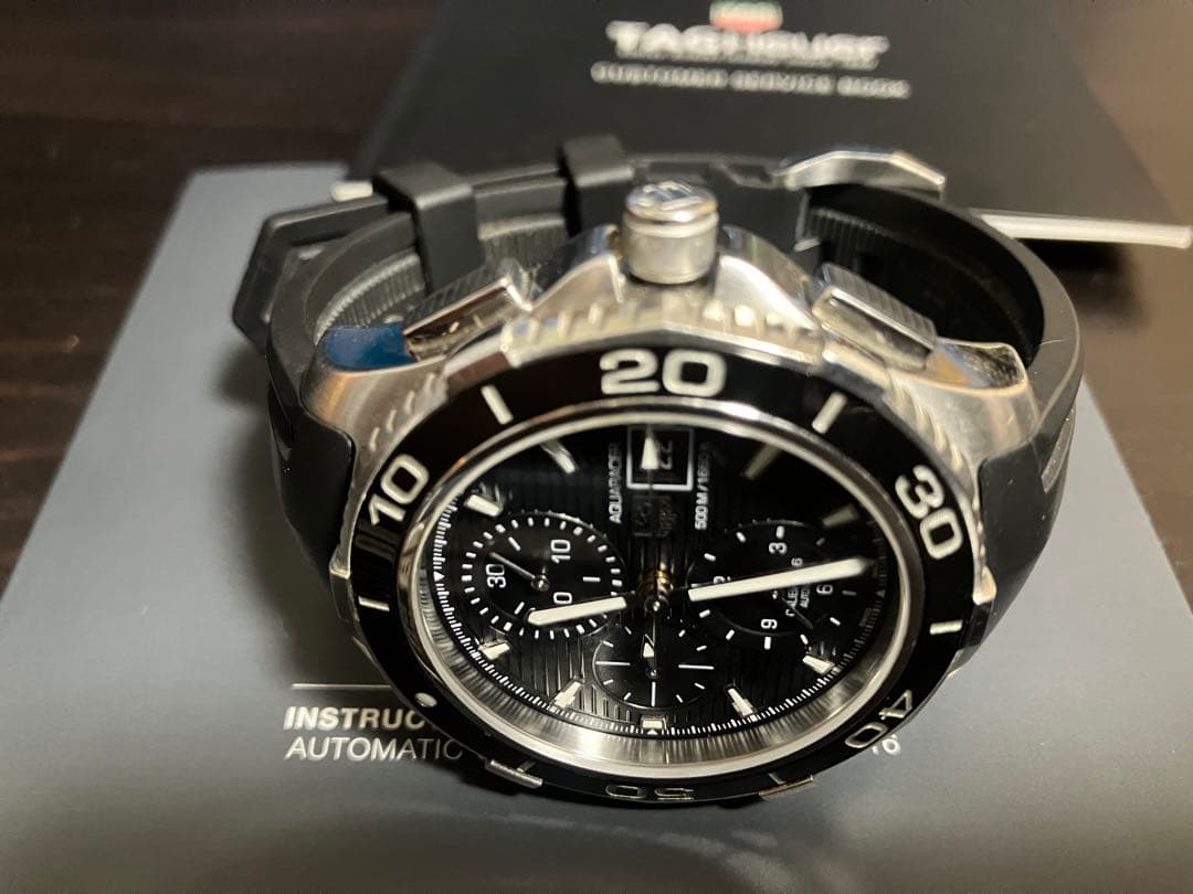 タグホイヤー　アクアレーサー　キャリバー16 500m クロノグラフ　自動巻き