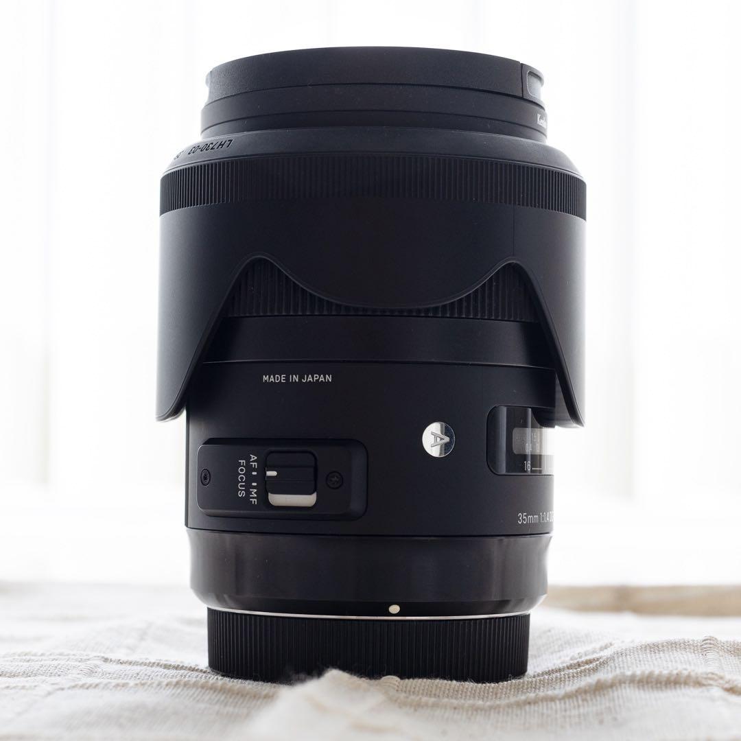 SIGMA 35mm F1.4 DG HSM Art レンズCanonマウント