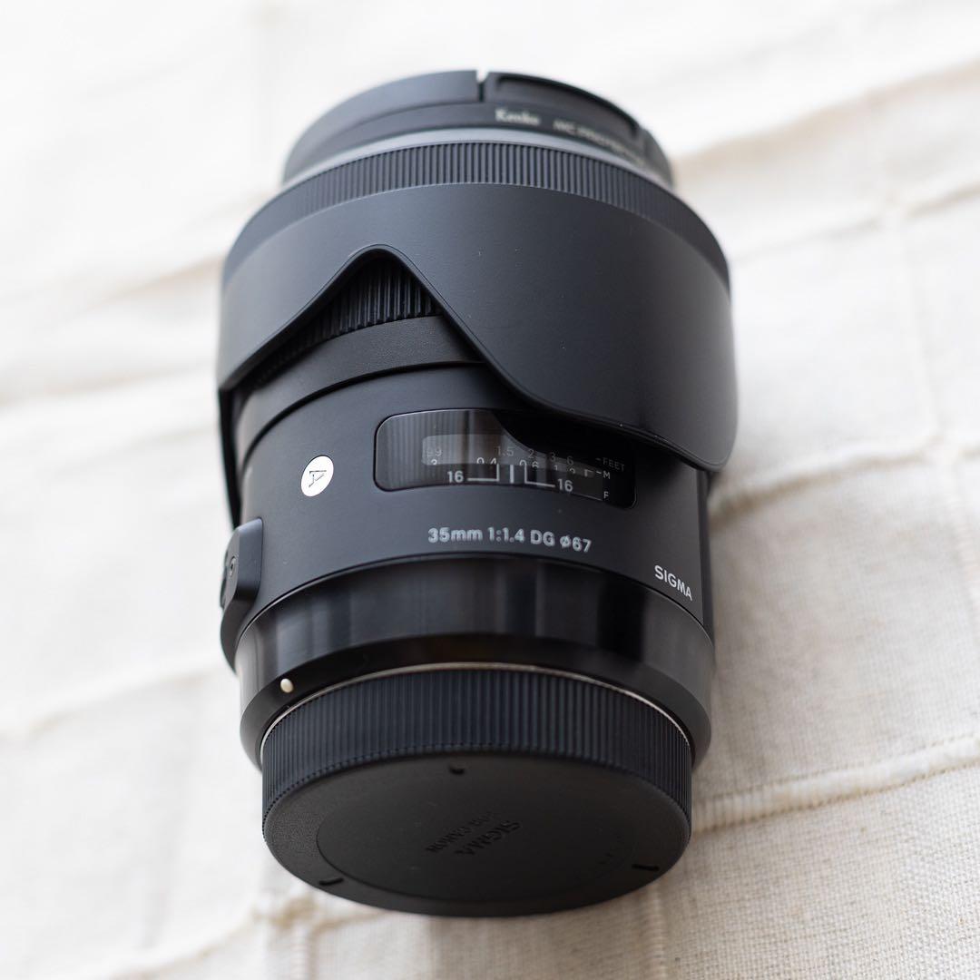 SIGMA 35mm F1.4 DG HSM Art レンズCanonマウント
