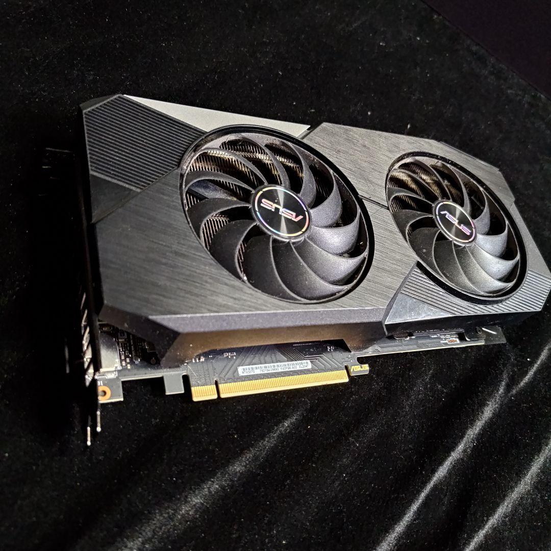 ASUS GeForce RTX 3070 8GB OC DUAL ジャンク扱い