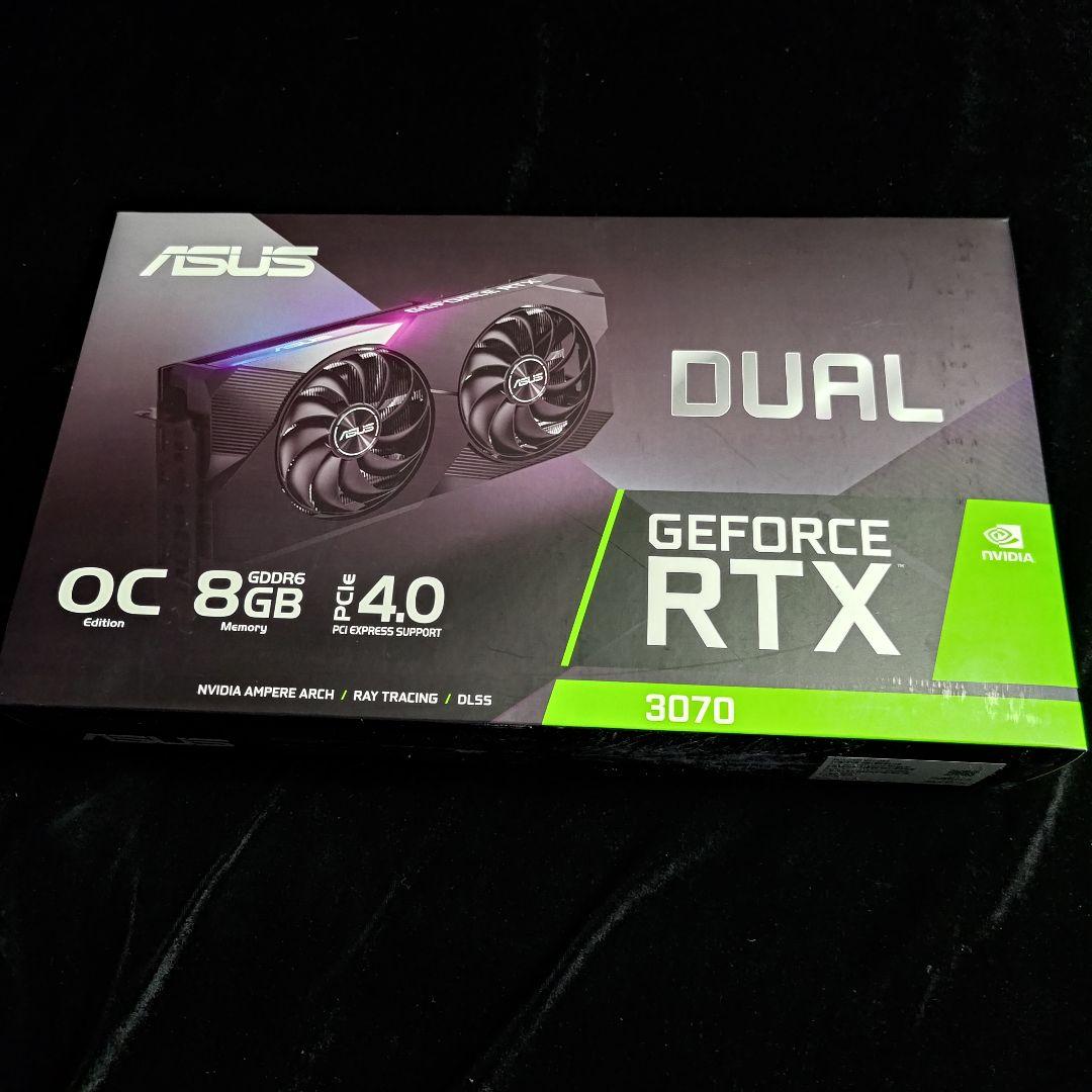 ASUS GeForce RTX 3070 8GB OC DUAL ジャンク扱い