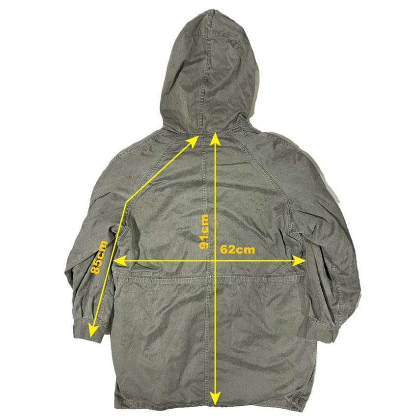 フランス軍 M-64 フィールドパーカー 1973年 ライナー付き 92L 美品