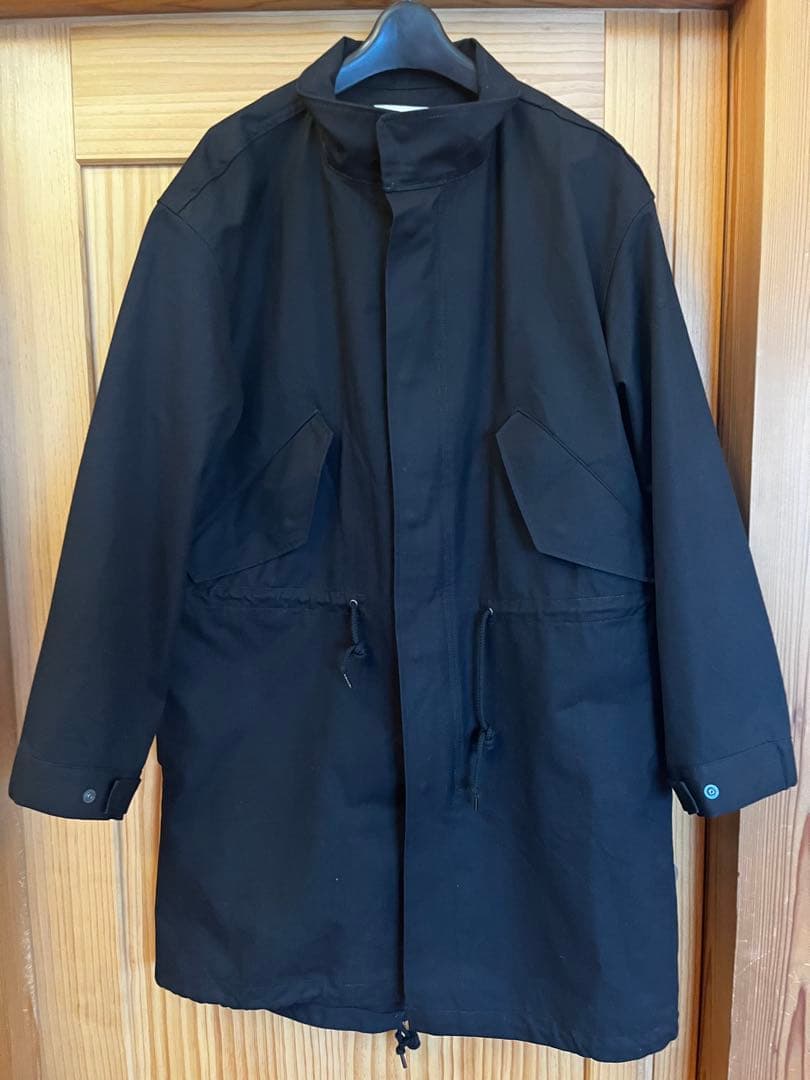 スノーピーク TAKIBI Canvas Coat M Black M-65