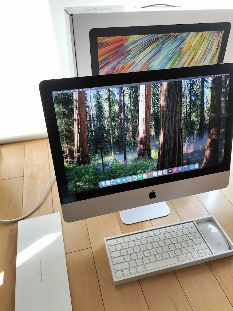 iMac 2019年　SSD 4K Retina